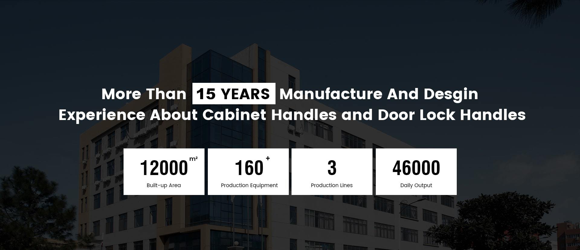 More Than 15 Years Cabinet Handle, Door Lock Handle Manufacturer