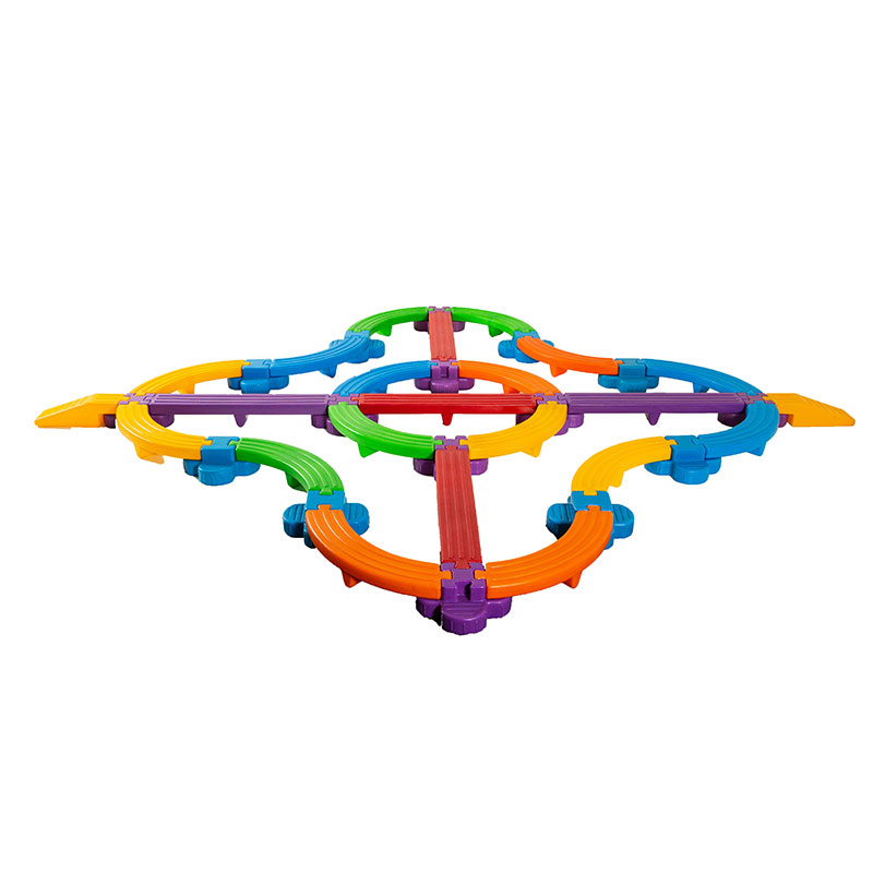 Children play plastic toy,Singleplank bridge,Multi functional plastic single plank bridge