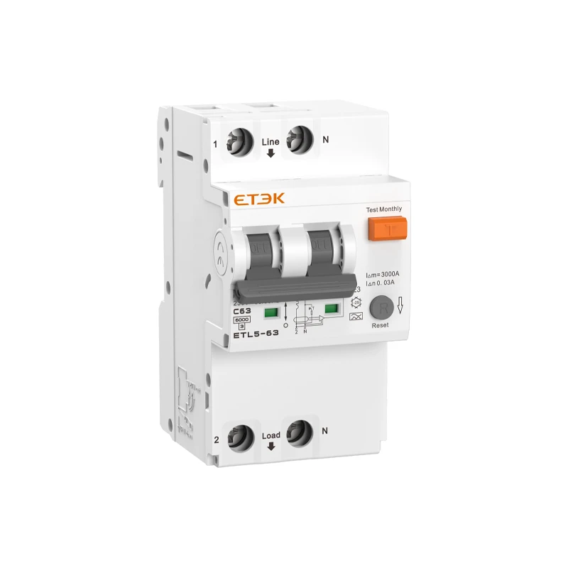 Residual Current Circuit Breaker with Overcurrent Protection