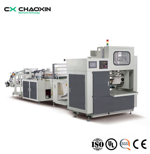 CX-500 Fully Automatic Core-Changing Flat Roll Bag Making Machine