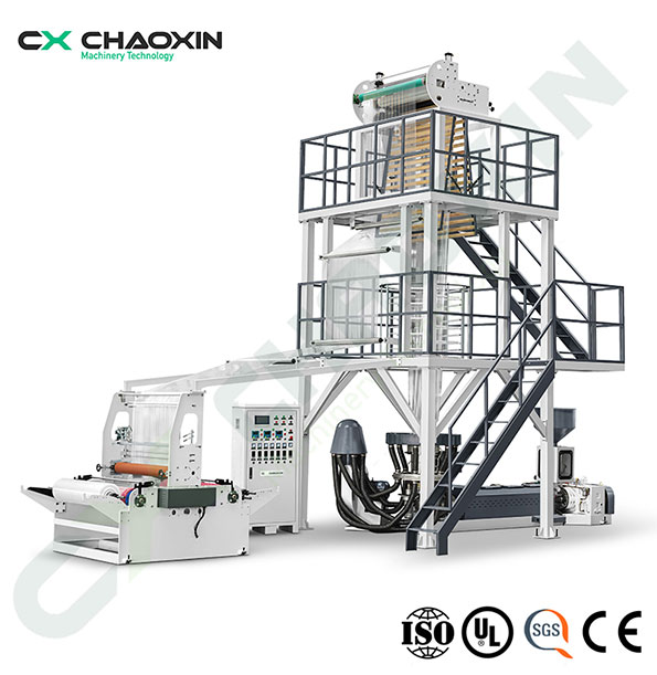 CX-700-1300 Double Winding HDPE/LDPE BIown Film Machine