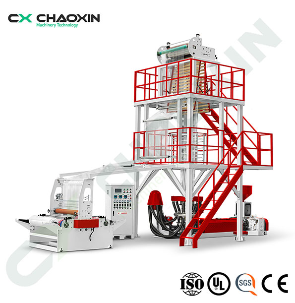 CX-700-1300 Double Winding HDPE/LDPE BIown Film Machine
