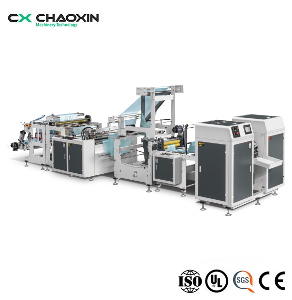 Fully Automatic Flat-Rolling Bag Making Machine (With Core)