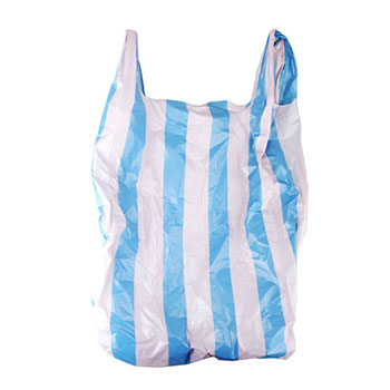 2-Color Striped Bag