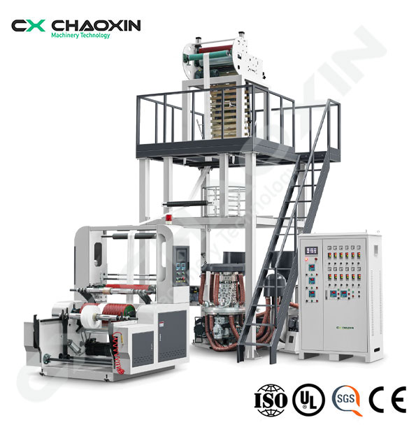 ABA LDPE/HDPE High Speed Film Blowing Machine (With Automatic PLC Winder)