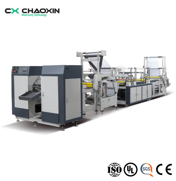 Fully Automatic Drawstring Garbage Bag Making Machine