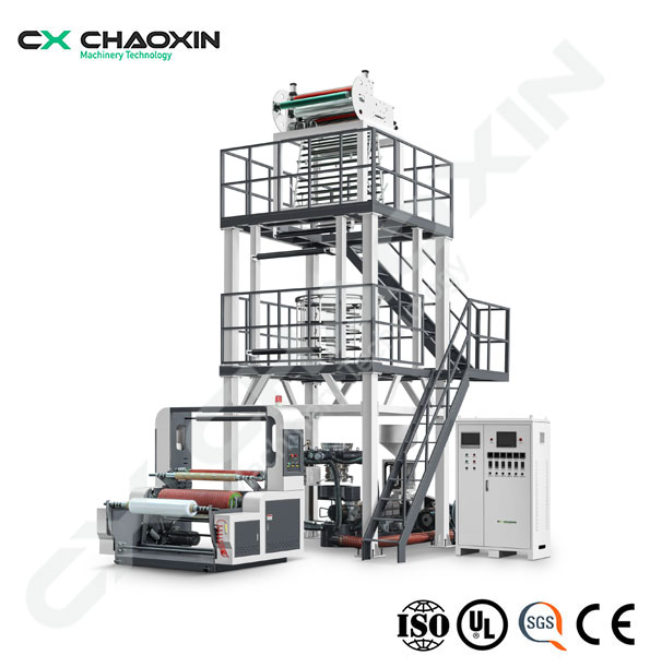 HDPE/LDPE High Speed Automatic Film Blowing Machine (With EMS)