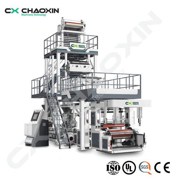 High Speed Automatic Aba Layers LDPE/HDPE Film Blowing Machine (Integrated System)