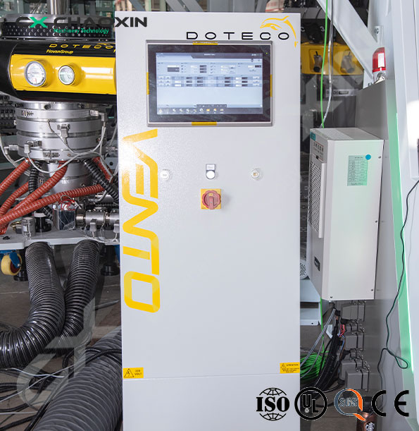 LDPE/HDPE High Speed Twin Star Film Blowing Machine