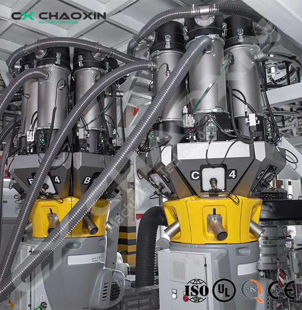 LDPE/HDPE High Speed Twin Star Film Blowing Machine
