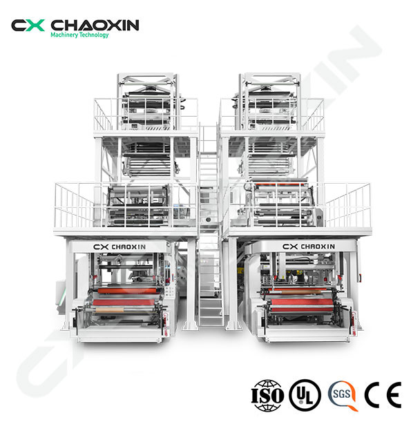 LDPE/HDPE High Speed Twin Star Film Blowing Machine