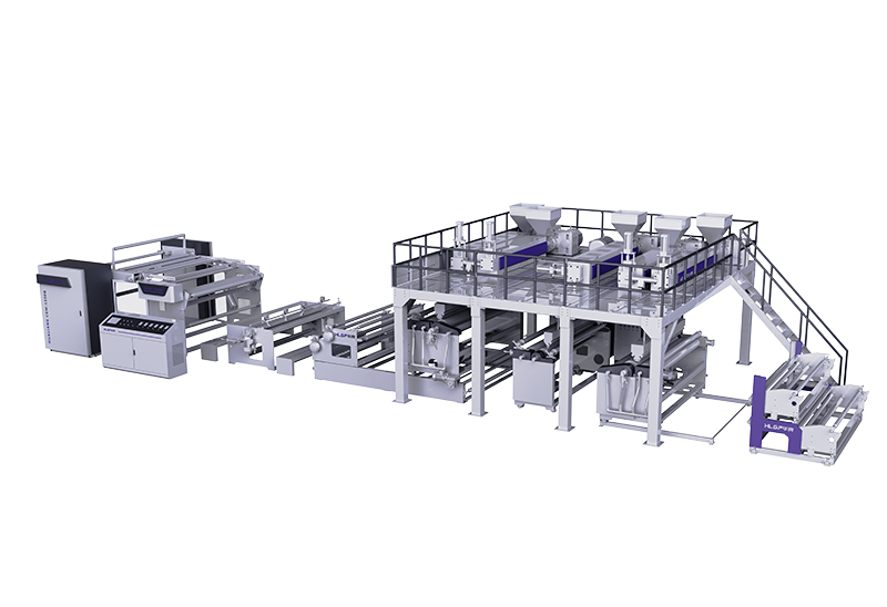 5 Layers Multi-Layer Bubble Film Machine (3 Screw Extruder)