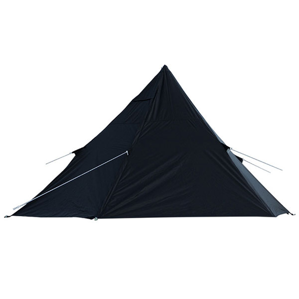 Climber Portable Black Pyramidal Family Tents Camping Outdoor Waterproof Large Tent For Picnic
