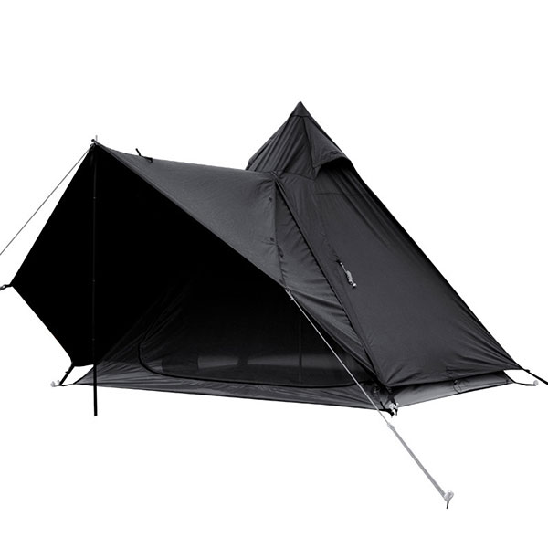 Climber Portable Black Pyramidal Family Tents Camping Outdoor Waterproof Large Tent For Picnic
