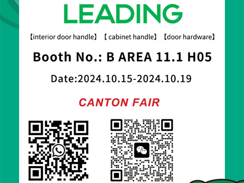 Interior Door Handle Cabinet Handle Door Hardware Manufacturer LAIDI Will Attend The CANTON FAIR On October 15th,2024, in China