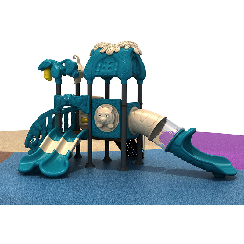 Kids Plastic Playground With Slide