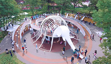 Elephant park outdoor Playground