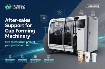 How to Get Reliable Paper Cup Machine After-Sales Support