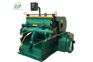 Work process teaching material of semi-automatic die cutting machine (1)