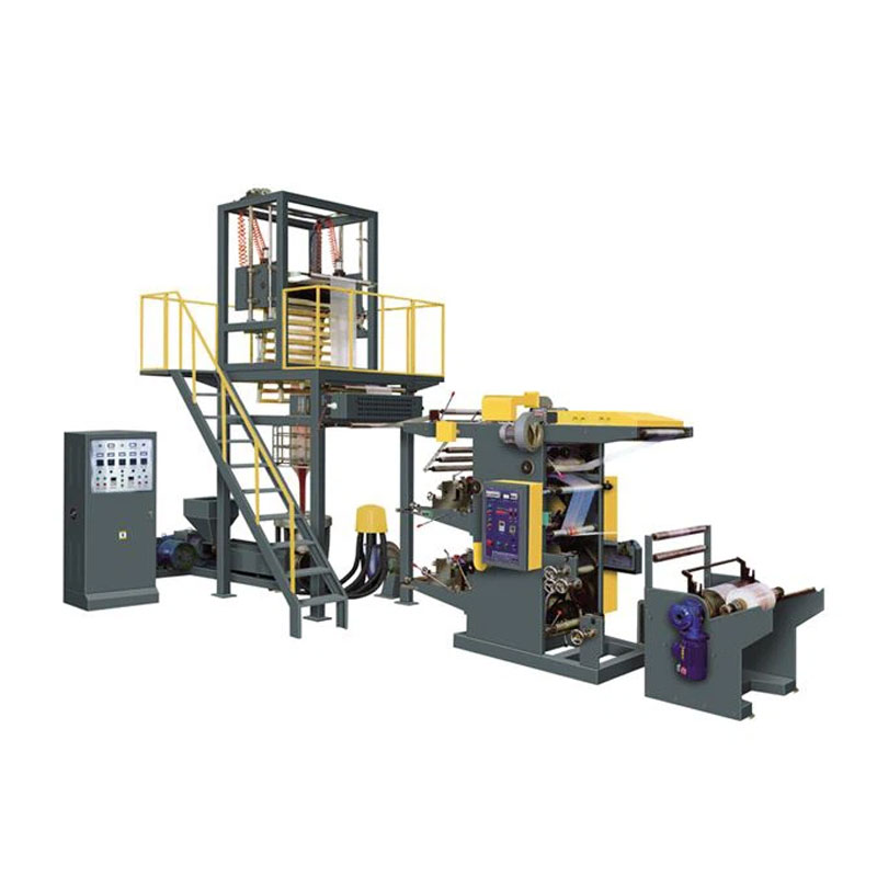Two Color Film Blowing And Printing Machine