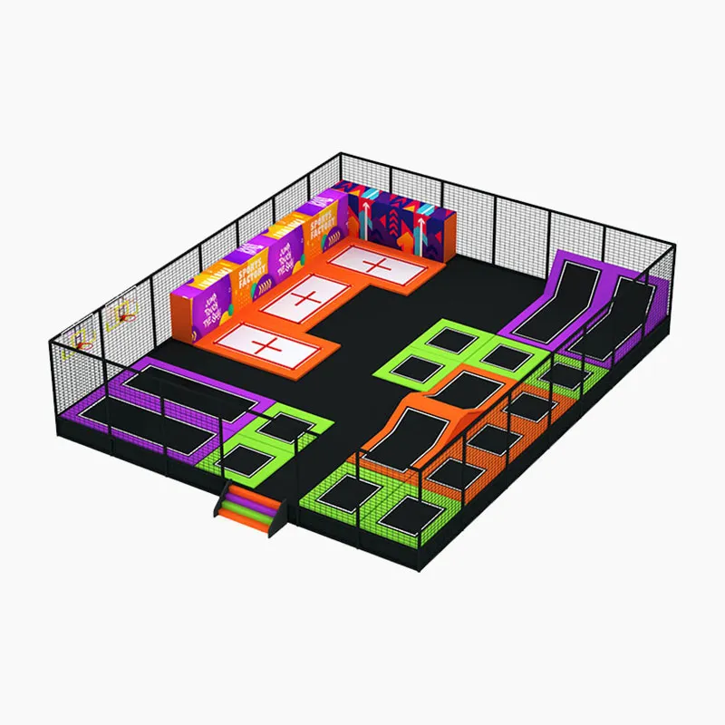 Boutique Indoor Trampoline Park with Premium Fit - Out & Tailored Attractions